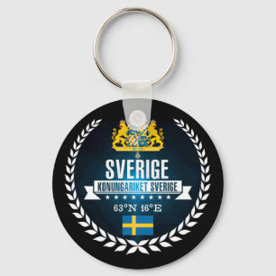 Sverige Nyckelring