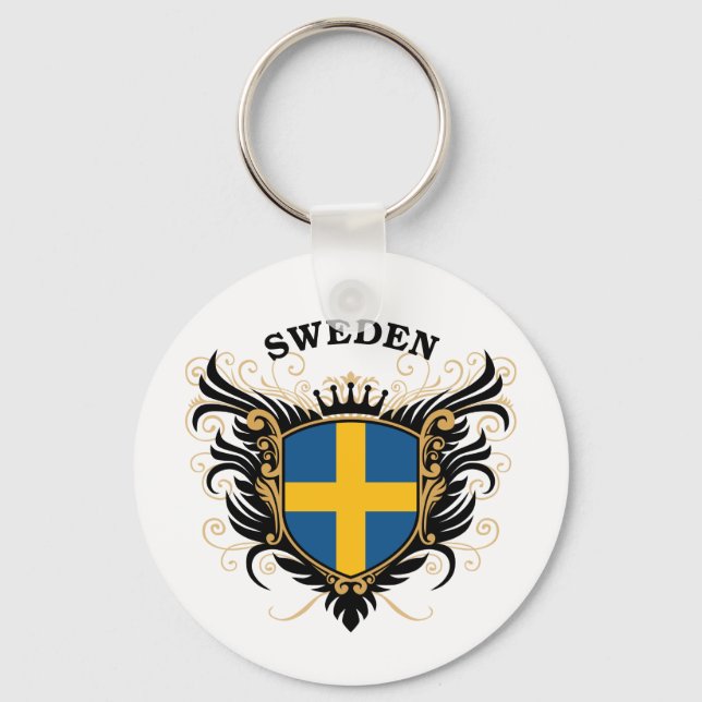 Sverige Nyckelring (Framsida)