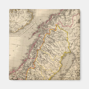 Sverige och Norge 5 Magnet