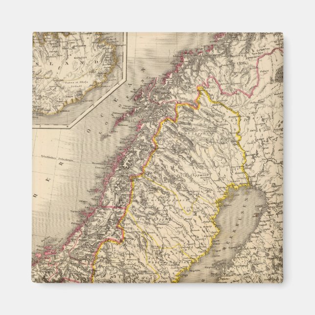 Sverige och Norge 5 Magnet (Framsidan)
