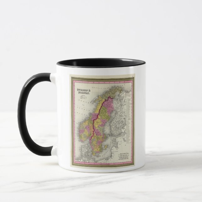 Sverige och Norge Mugg (Vänster)