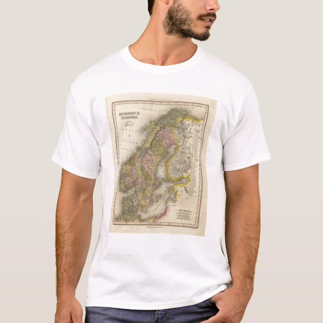 Sverige och norge tee (Framsida)