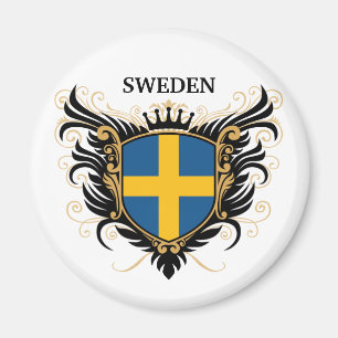Sverige [personifiera], magnet
