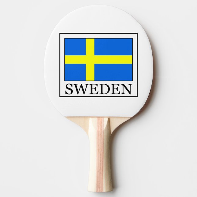 Sverige Pingisracket (Framsidan)