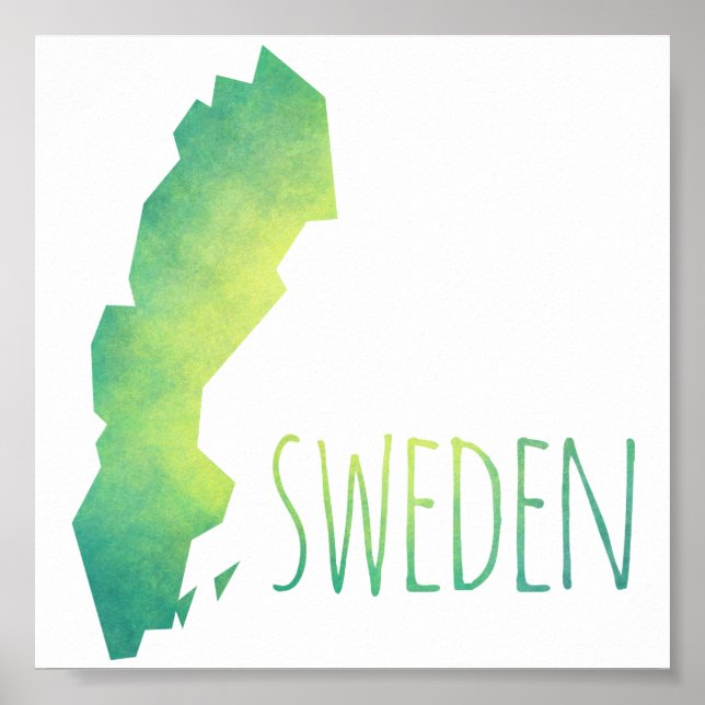 Sverige Poster (Framsidan)