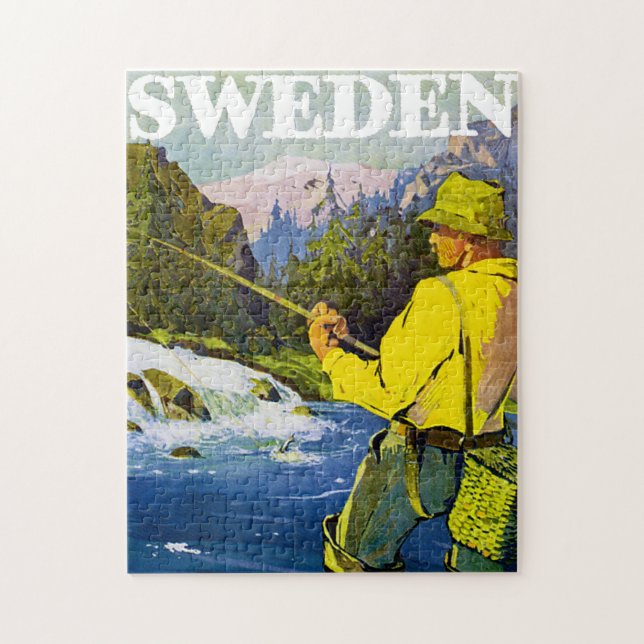 Sverige Pussel (Vertikal)