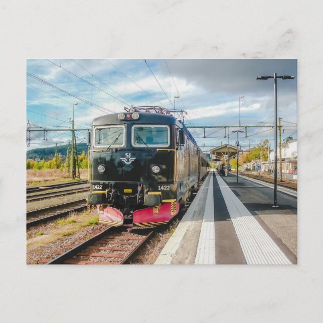 Sverige: RC 6-1422 vid Östersund Vykort (Framsida)