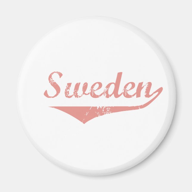 Sverige Revolution Stil Magnet (Framsidan)