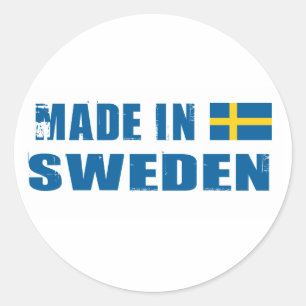Sverige Runt Klistermärke
