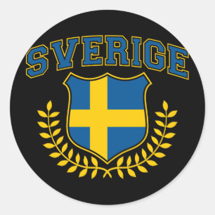 Sverige Runt Klistermärke
