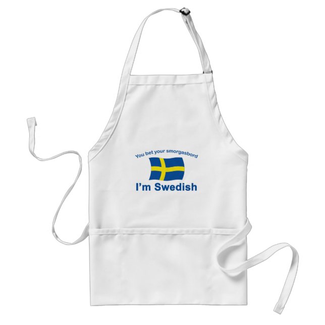 Sverige Smorgasbord 1 Förkläde (Framsidan)