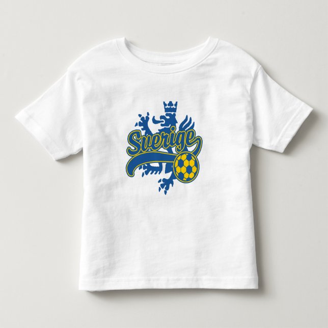 Sverige Soccer T-shirt (Framsida)