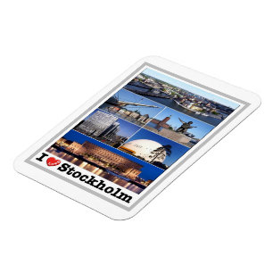 Sverige - Stockholm - I Kärlek - Magnet