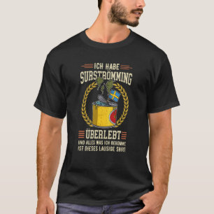 Sverige Svensk fiskspecialitet Surstromming puke f T Shirt