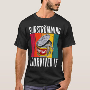Sverige Svenska fiskspecialiteter Surstromming Puk T Shirt