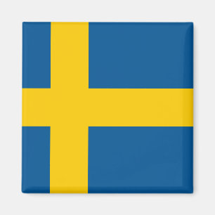 Sverige (svenska) Flagga Magnet