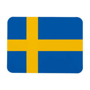 Sverige - Svenska Flagga Magnet