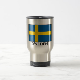 Sverige (svenska) Flagga Resemugg