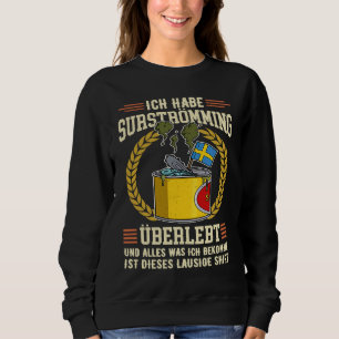 Sverige Svenskt fiskspetsialitet Surstromming kräk T Shirt