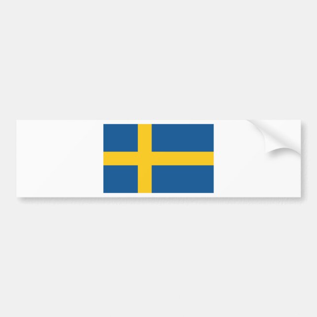 Sverige / Sverige Bildekal (Framsidan)