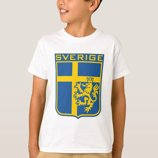 Sverige Sverige Tee Shirt (Framsida)