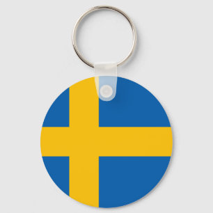Sverige - Sveriges Flagga Nyckelring