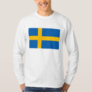 Sverige - Sveriges Flagga T-shirt