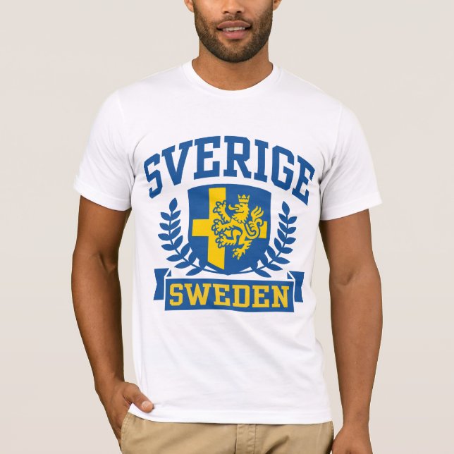 Sverige T Shirt (Framsida)
