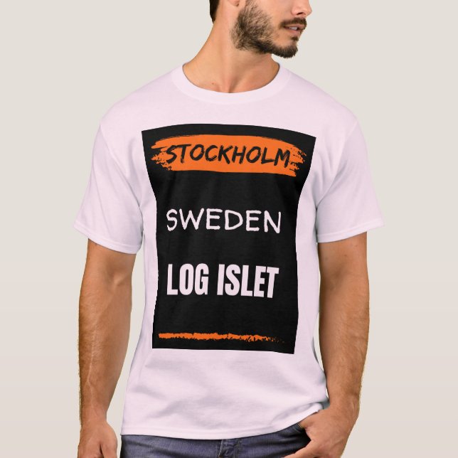 Sverige T Shirt (Framsida)