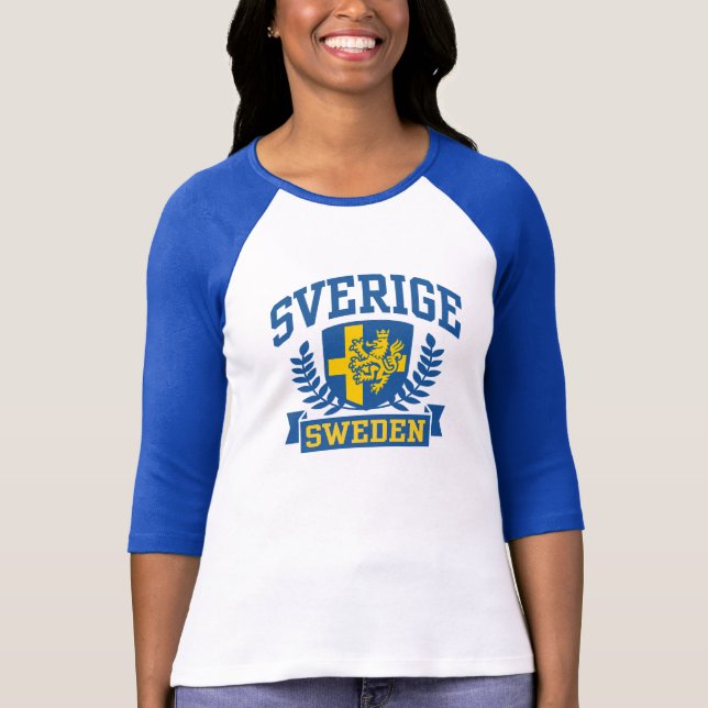 Sverige T Shirt (Framsida)