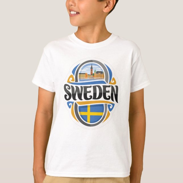 Sverige T Shirt (Framsida)