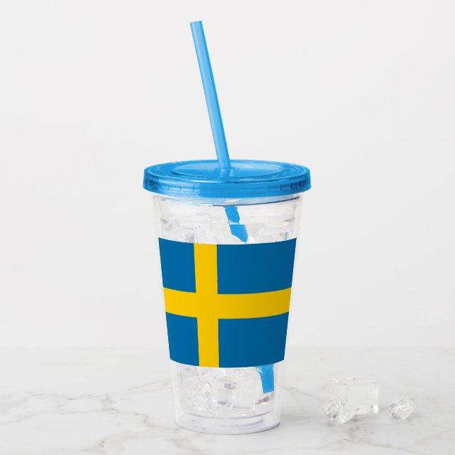 Sverige Take Away Mugg (Framsida Ice)