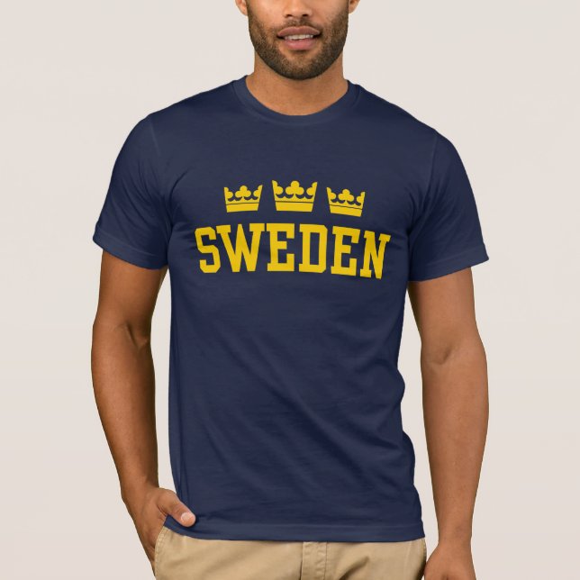 Sverige Tee Shirt (Framsida)