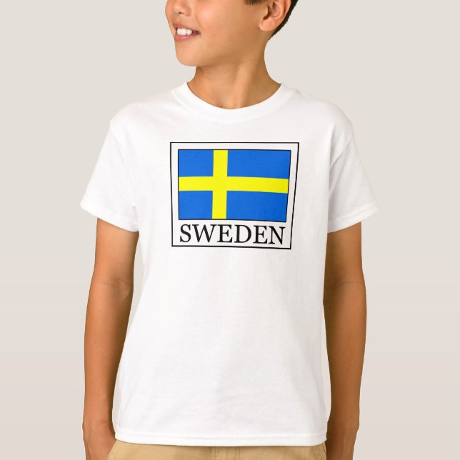 Sverige Tee Shirt (Framsida)