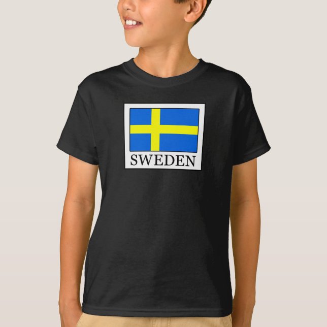 Sverige Tee Shirt (Framsida)