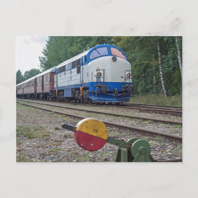 Sverige: TMX 1009 (NOHAB) i Kvillsfors Vykort (Framsida)