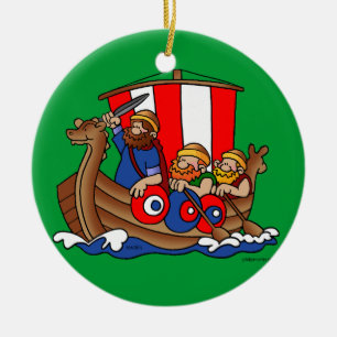 Sverige - Viking julprydnad Julgransprydnad Keramik