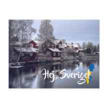 Sverige vintersundborn Sverige Postcross