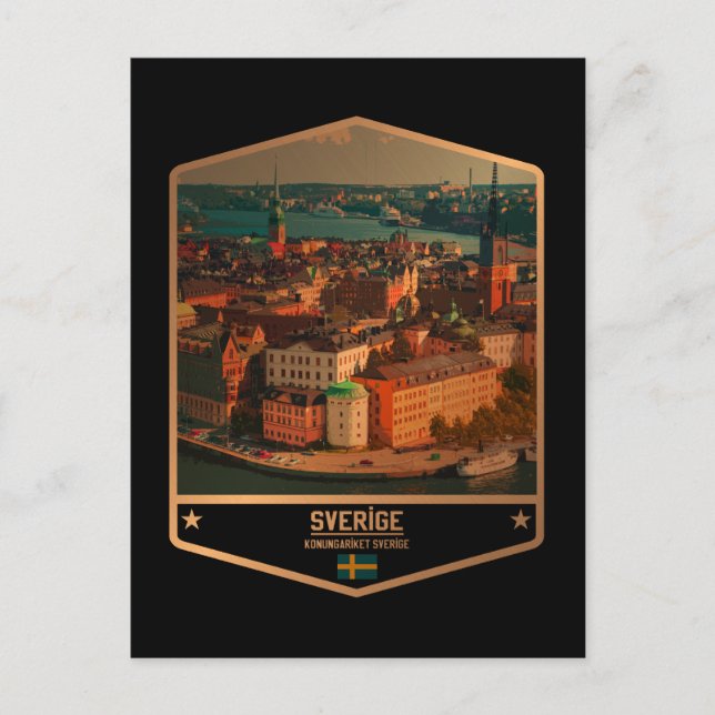 Sverige Vykort (Framsida)