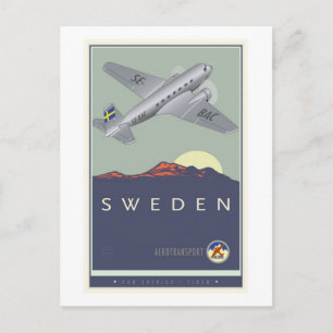 Sverige Vykort