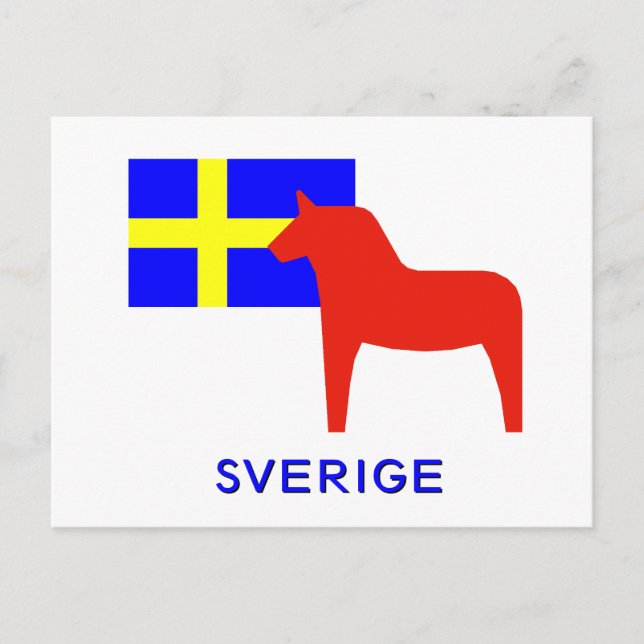Sverige Vykort (Framsida)
