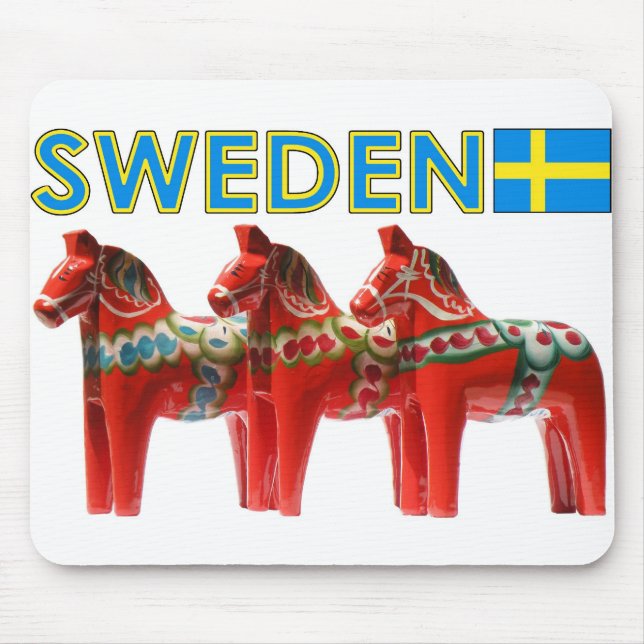 SverigeDala häst Musmatta (Framsidan)