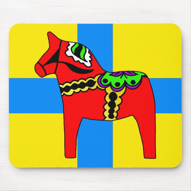 SverigeDala häst Musmatta (Framsidan)