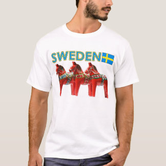 SverigeDala häst Tee Shirt