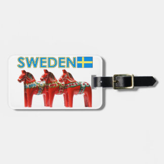 SverigeDala hästar Bagagebricka