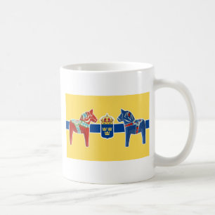 SverigeDala vapensköld Kaffemugg