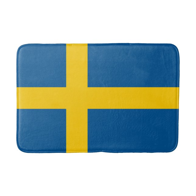 Sverigeflagga Badrumsmatta (Framsidan)