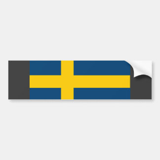 Sverigeflagga Bildekal