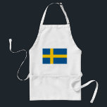 Sverigeflagga Förkläde<br><div class="desc">Sveriges patriotiska flagga.</div>