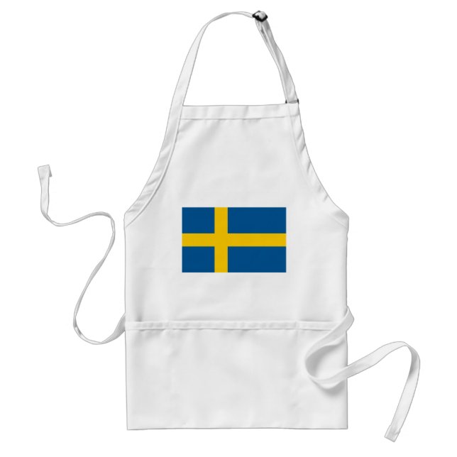 Sverigeflagga Förkläde (Framsidan)
